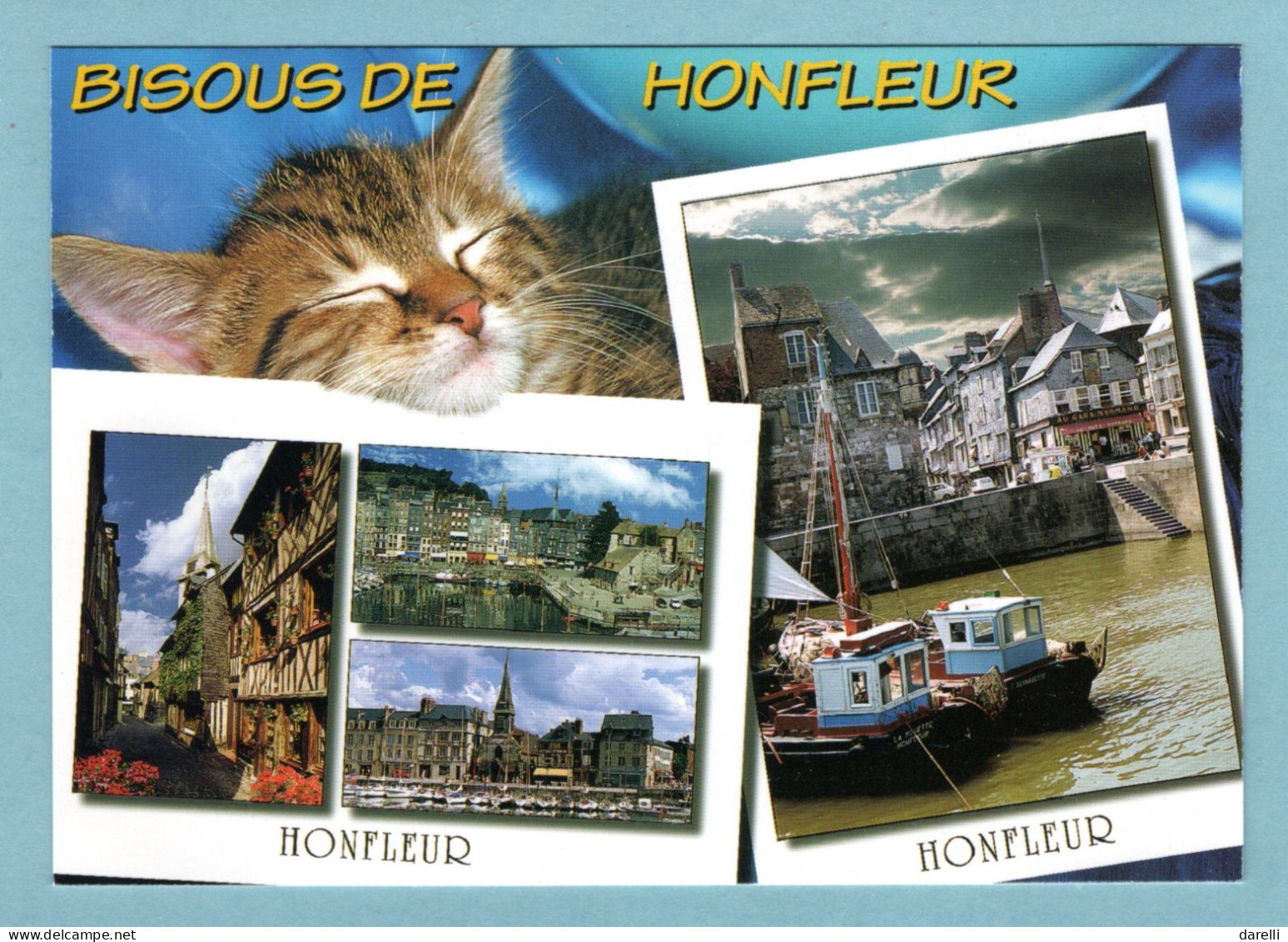 CP 14 - Bisous De Honfleur - Multivues - Honfleur