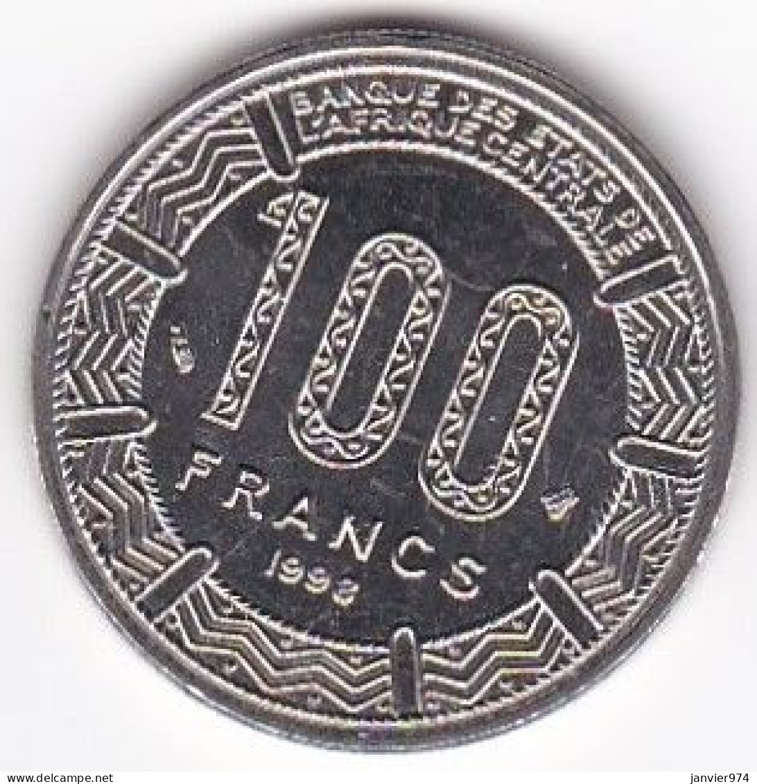 Banque Des Etats De L’Afrique Centrale (B.E.A.C.) 100 Francs 1998, En Nickel, KM# 13, SUP/ AU - Autres – Afrique