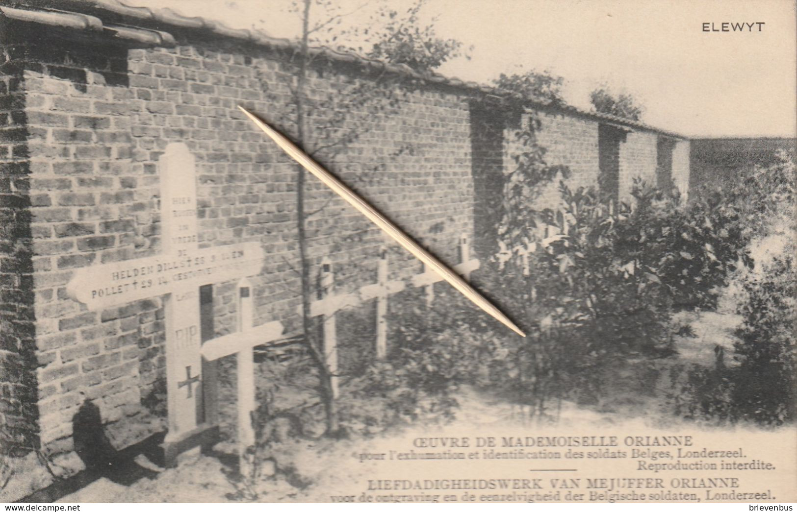 Elewijt, Elewyt, Ontgraving Begische Soldaten, Londerzeel.2.scans - War Cemeteries