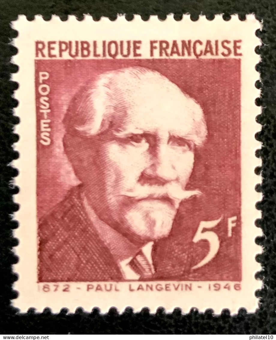 1948 FRANCE N 820 - PAUL LANGEVIN 1872-1946 - NEUF** - Neufs