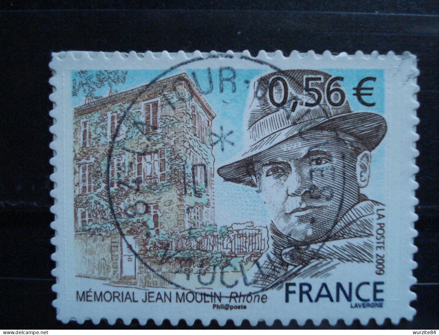 340 Jean Moulin   Oblitéré Avec Cachet Rond ***** Année 2009 - Used Stamps