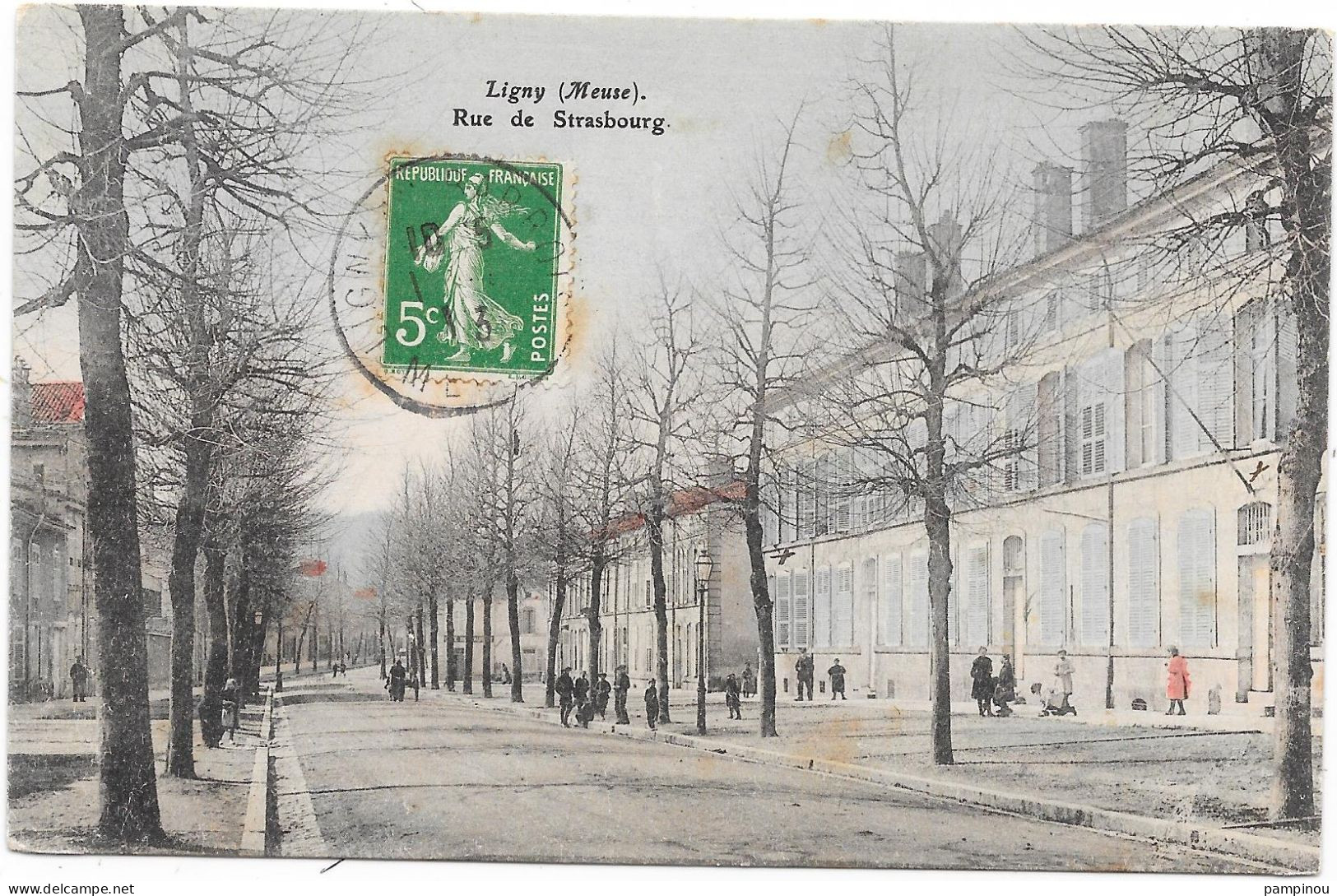 55 LIGNY EN BARROIS - Rue De Strasbourg - Ligny En Barrois