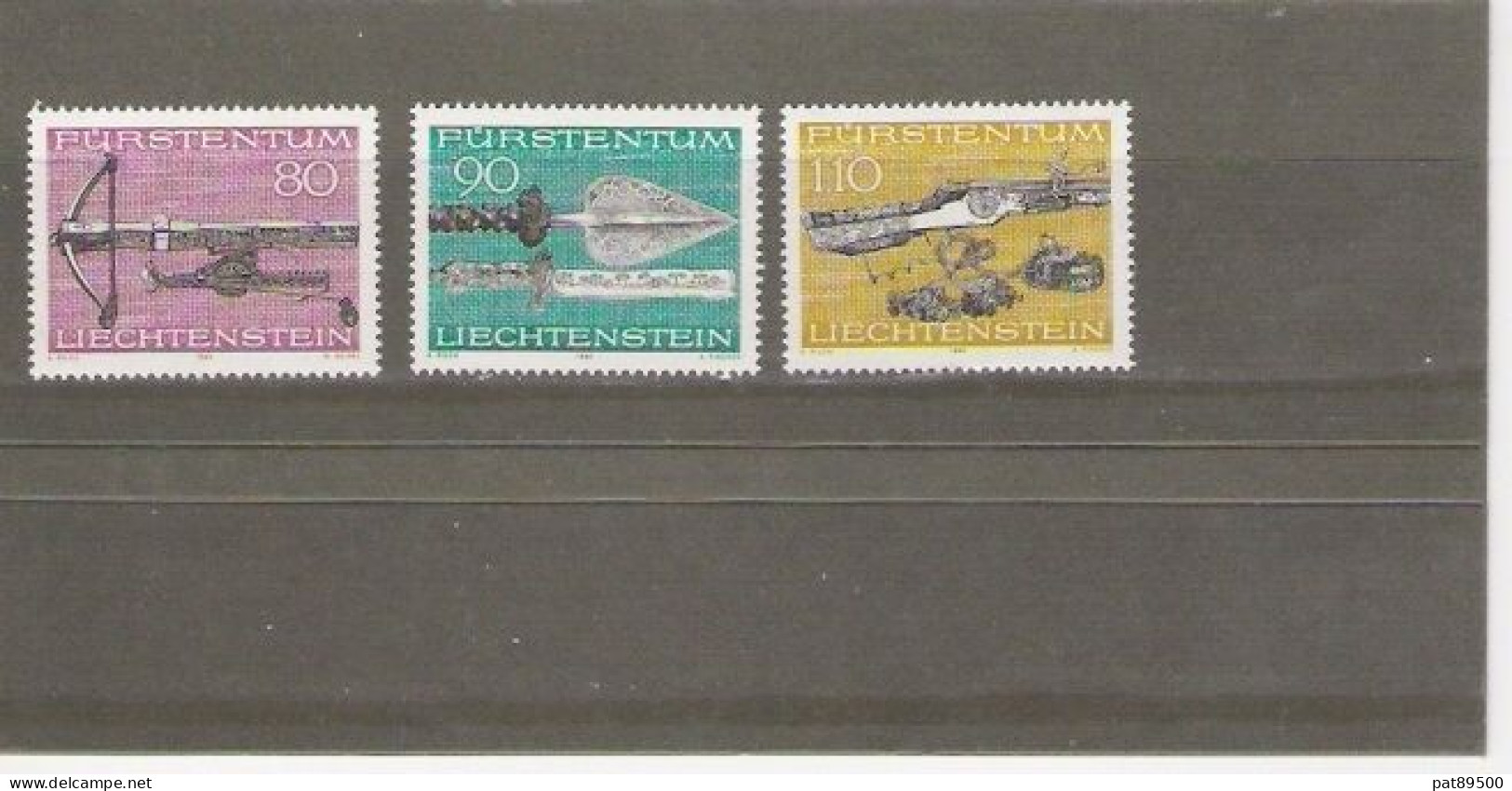 LIECHTENSTEIN  1980 /  N° 692/694 Neufs ** ARMES - Neufs