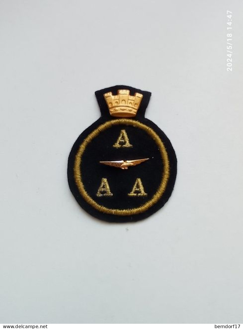 A.A.A. - ASSOCIAZIONE ARMA AERONAUTICA DISTINTIVO IN STOFFA - Patches