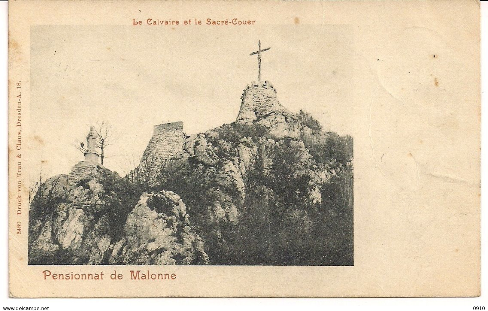 MALONNE-NAMUR " LE CALVAIRE ET LE SACRE COUER" - Namur