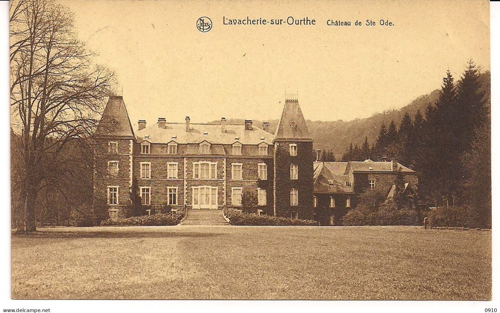 LAVACHERIE SUR OURTHE "LE CHATEAU DE SAINT ODE" - Sainte-Ode