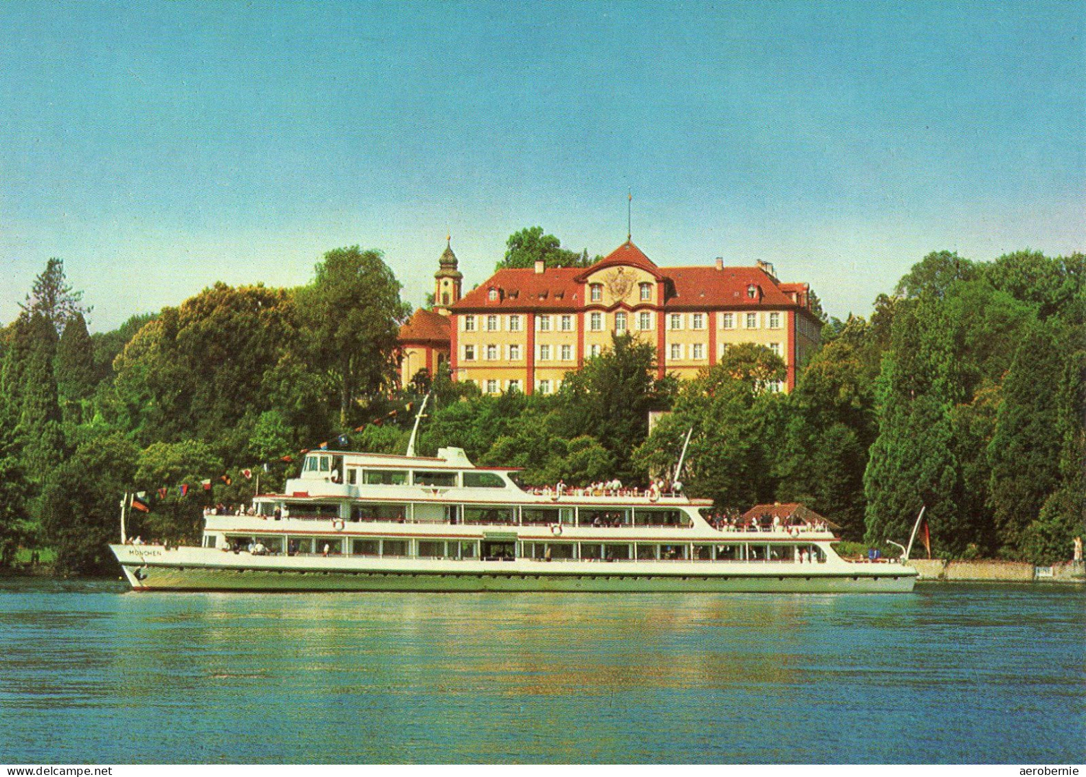 Insel Mainau/Bodensee Mit Motorschiff MÜNCHEN - Steamers