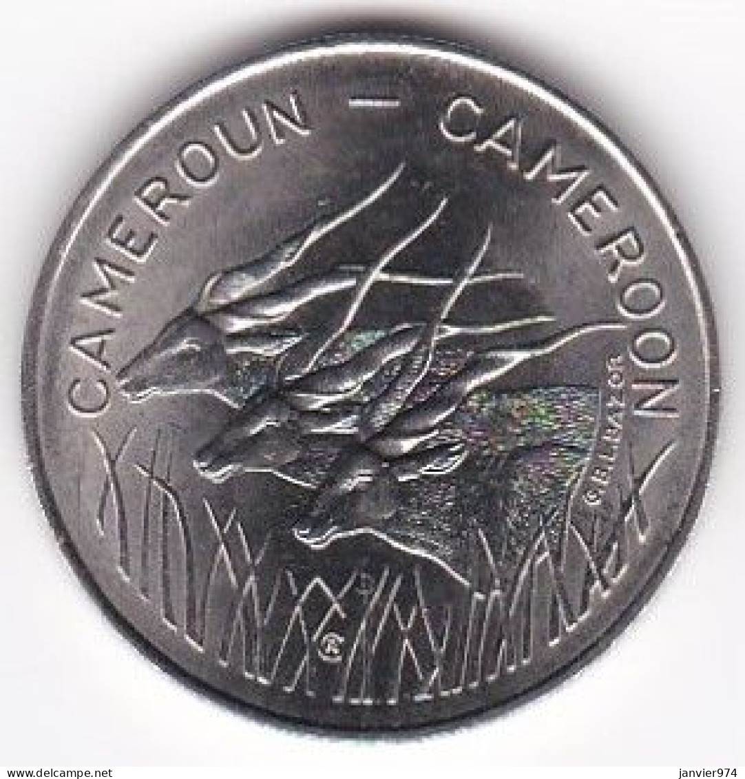 CAMEROUN – CAMEROON . 100 Francs 1975 , En Nickel . KM# 17, UNC - NEUVE - Kameroen