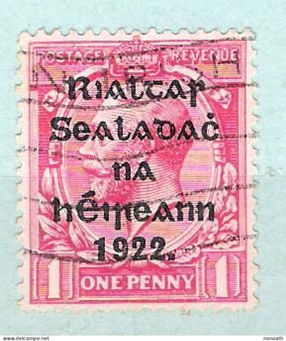 Irlande - Eire - 1922 "One Penny" - Used Stamps