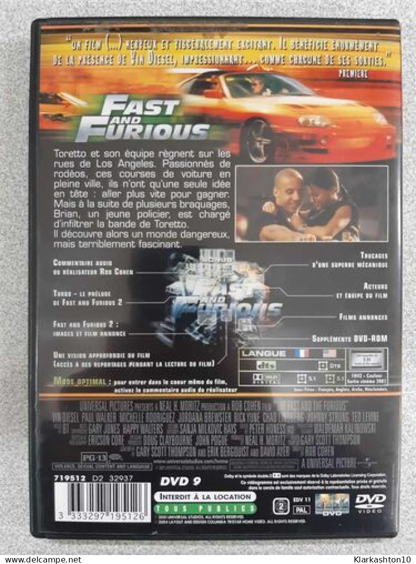 Fast And Furious (Édition Simple) - Other & Unclassified