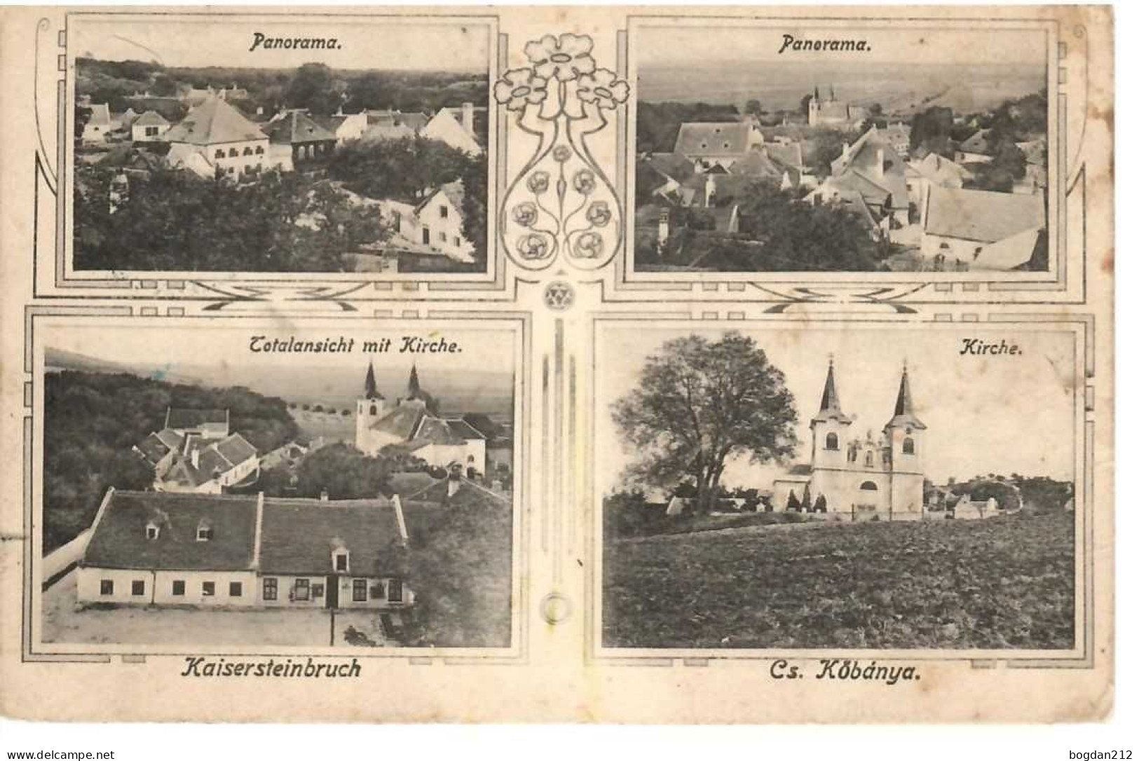 1918 - Kaisersteinbruch Bruckneudorf , Gute Zustand, 2 Scan - Neusiedlerseeorte