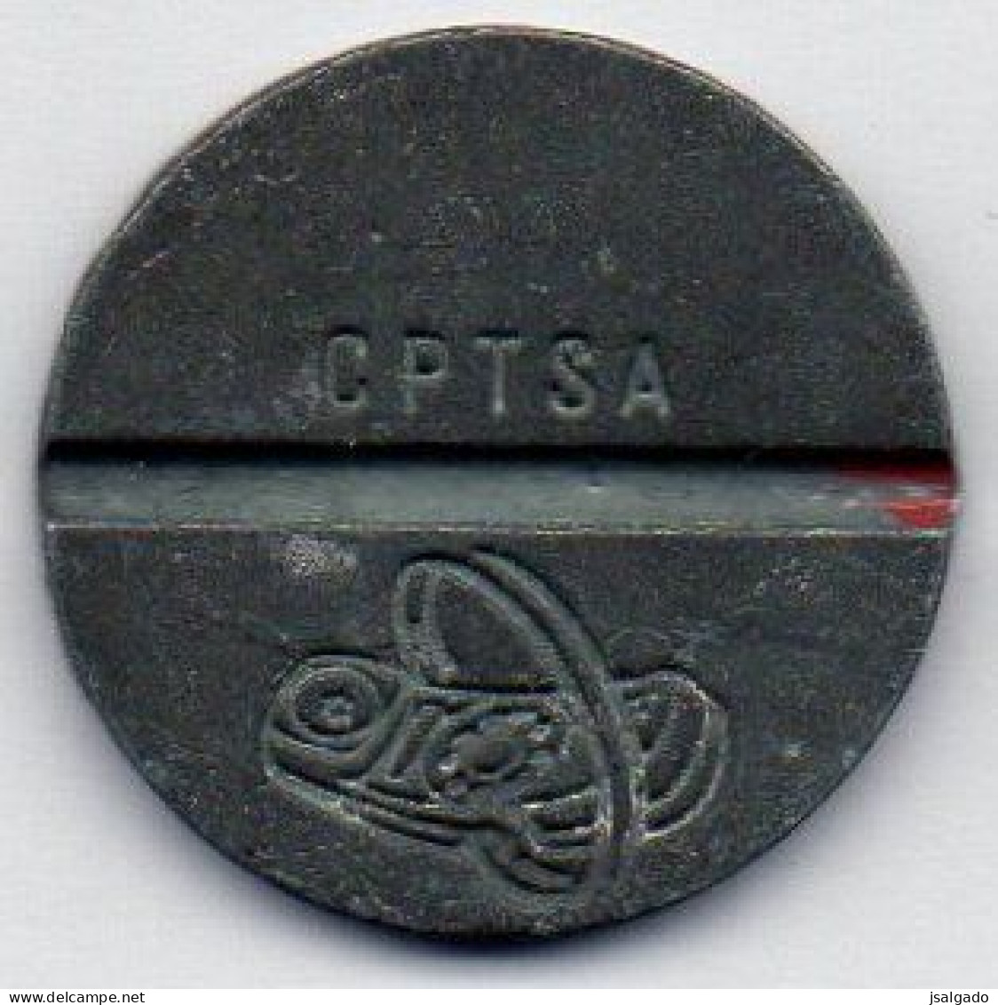 Perú  Telephone Token    1982  (g)  RIN  (g)  JL  /  CPTSA (g)  Telephone In Circle - Monétaires / De Nécessité