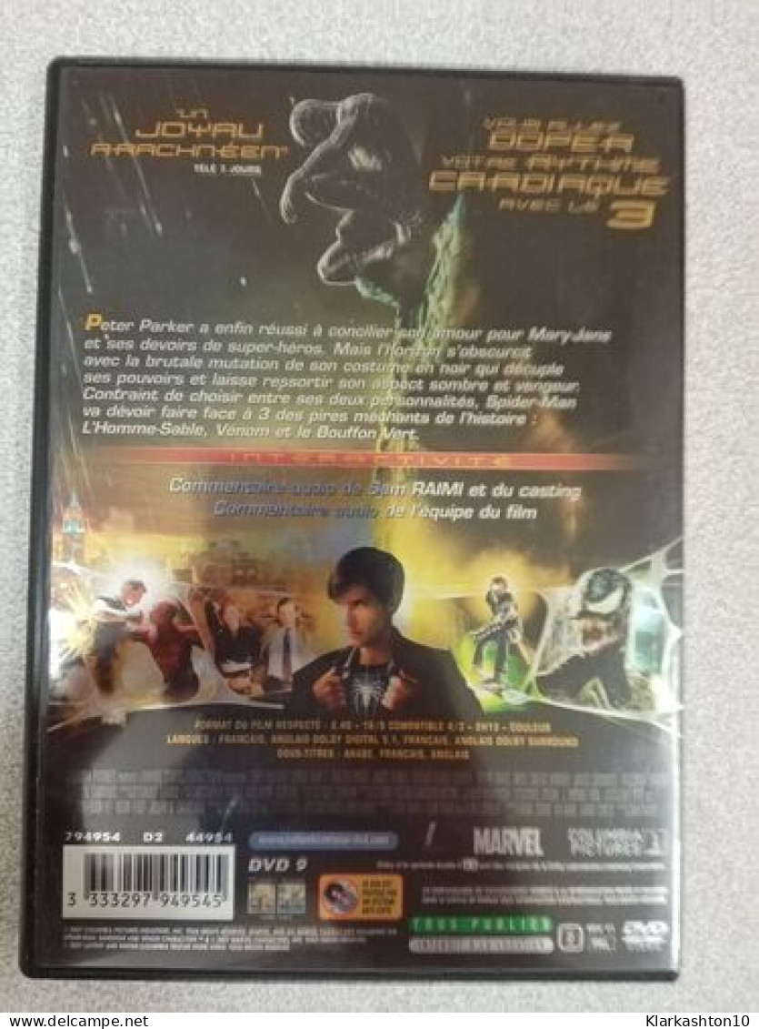 DVD - Spider-Man 3 ( Tobey Maguire) - Other & Unclassified