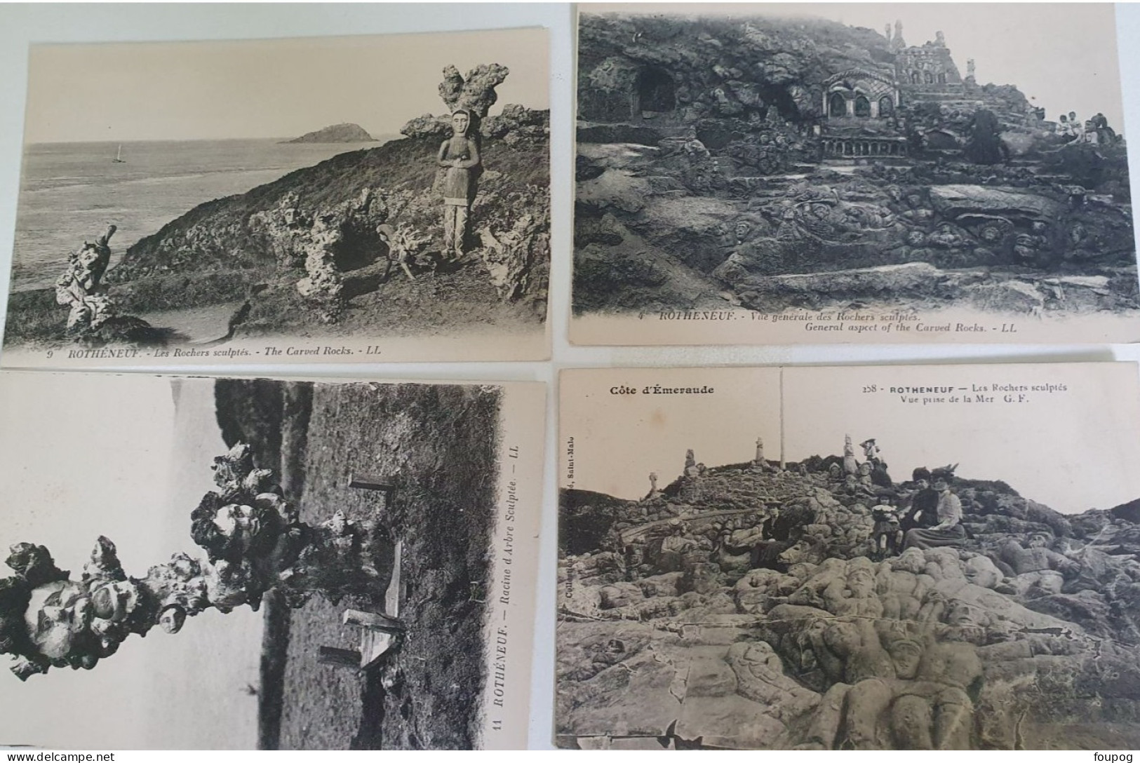 LOT 41 CARTES ILLE ET VILAINE ROTHENEUF ST COULOMB ST ANDRE HEBERTOT ST MALO VITRE ST SERVAN - Other & Unclassified