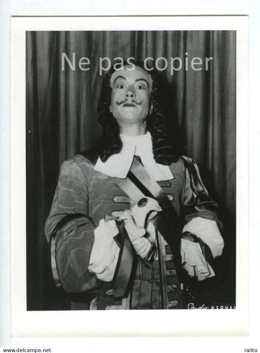 JEAN-LOUIS PREVOST Vers 1955 Comédien Acteur Théâtre Photo Par BERNAND - Famous People
