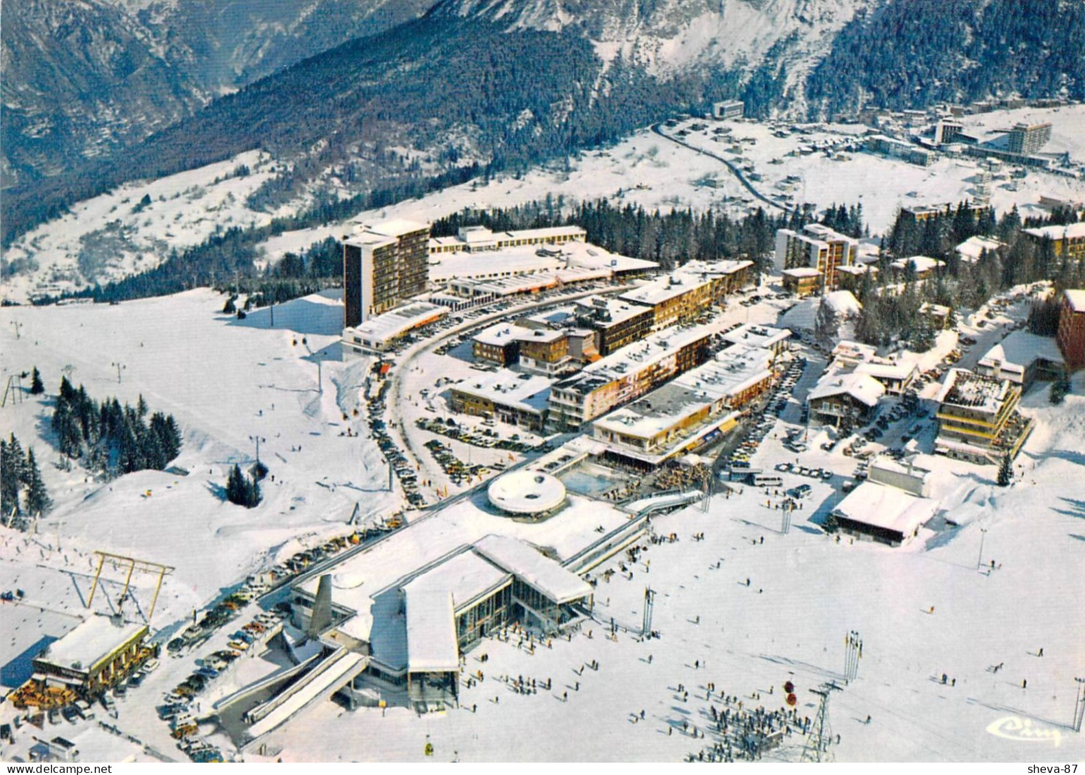 73 - Courchevel - Centre De La Station; Vue Aérienne - Courchevel