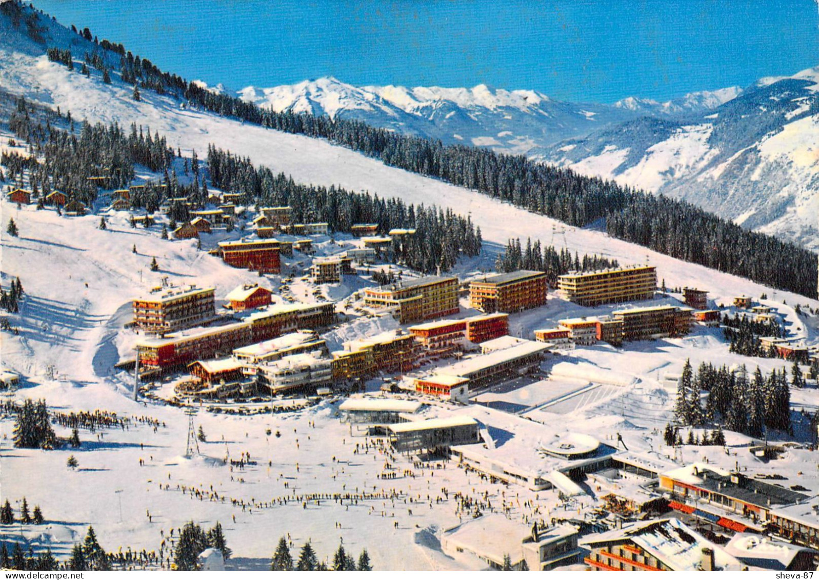 73 - Courchevel - Vue Aérienne Partielle De La Station - Courchevel