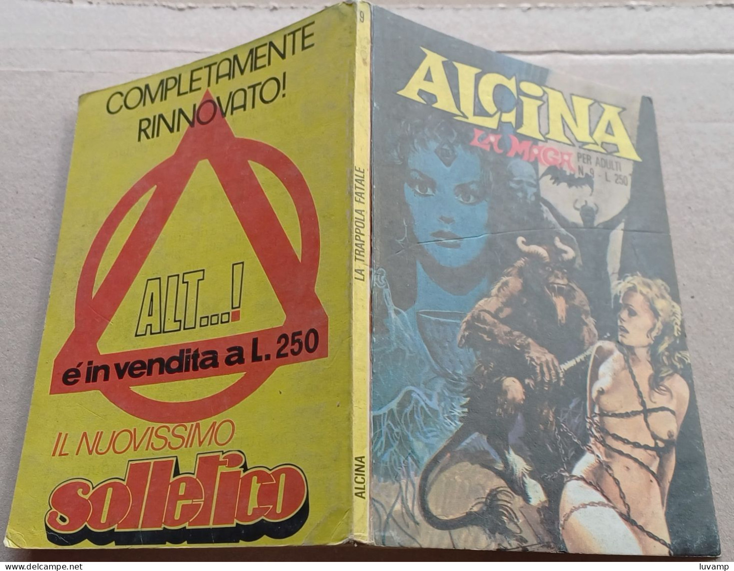 ALCINA LA MAGA  N. 9   DEL  FEBBRAIO 1973 - EDIZIONI   LA TERZA - Autres & Non Classés