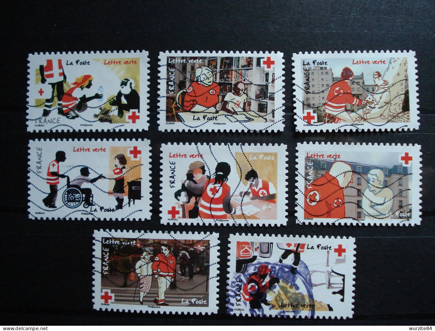 1270 à 1277 Série Complète Croix Rouge Oblitérée De 2016 ****** - Used Stamps