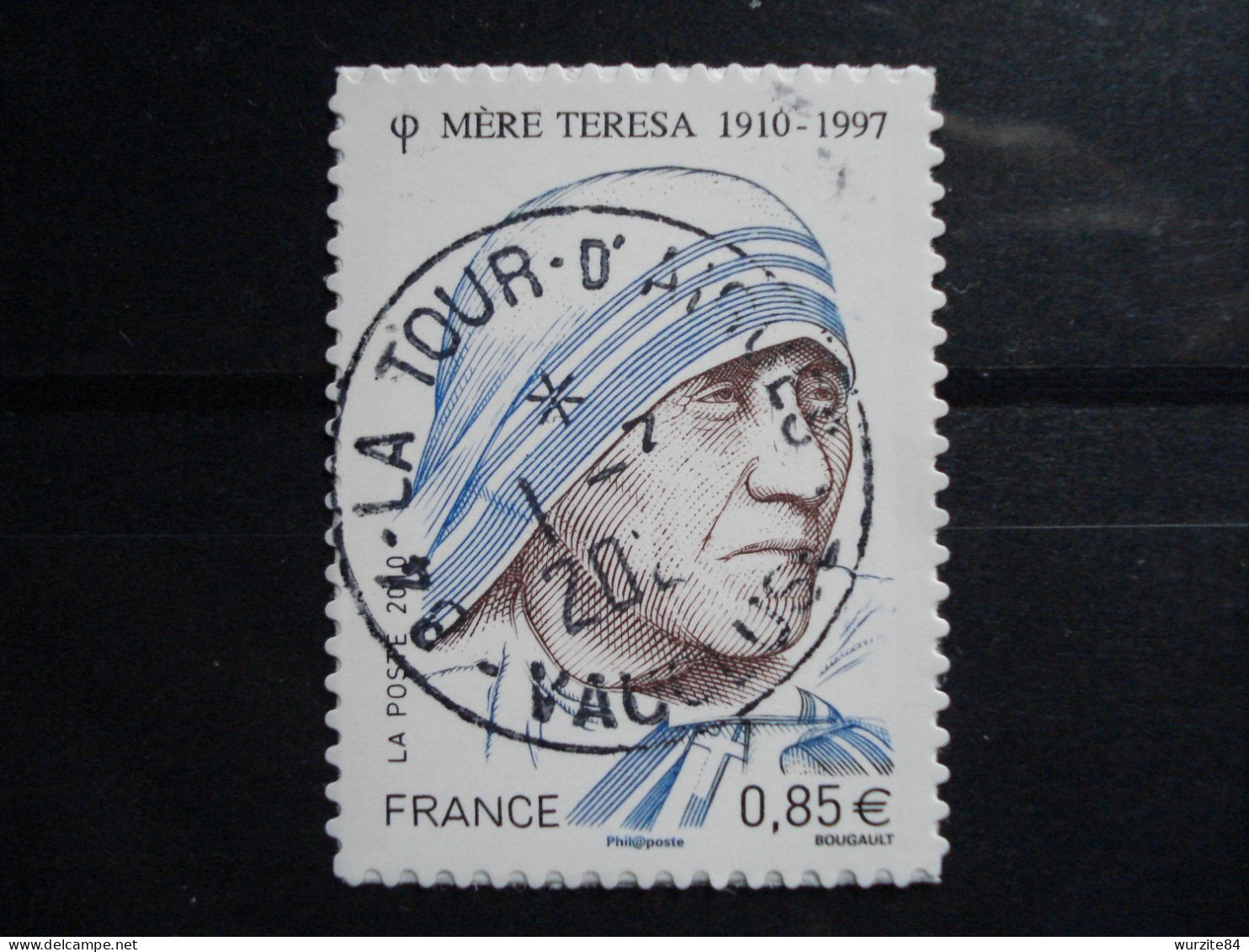 468   Mère Teresa  Oblitéré Avec Cachet Rond ***** Année 2010 - Used Stamps