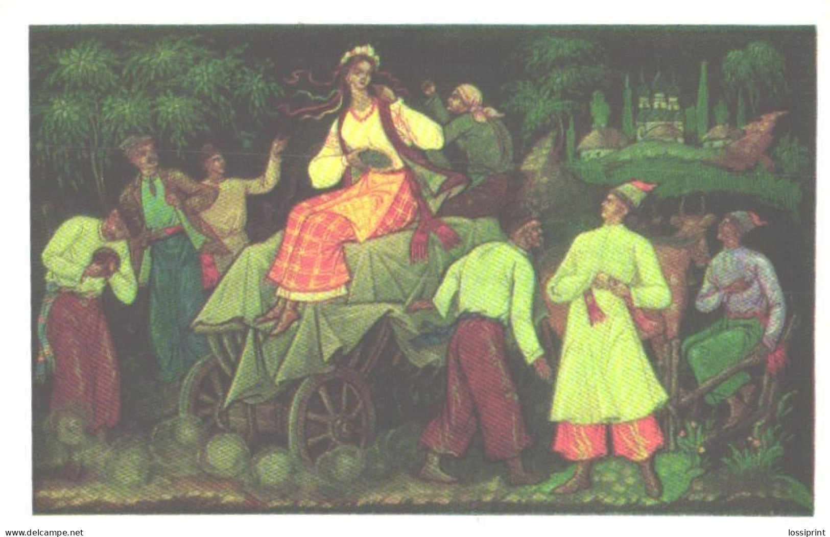 A.Kurkin:Fairy Tale Sorochinskaya Fair, 1976 - Contes, Fables & Légendes