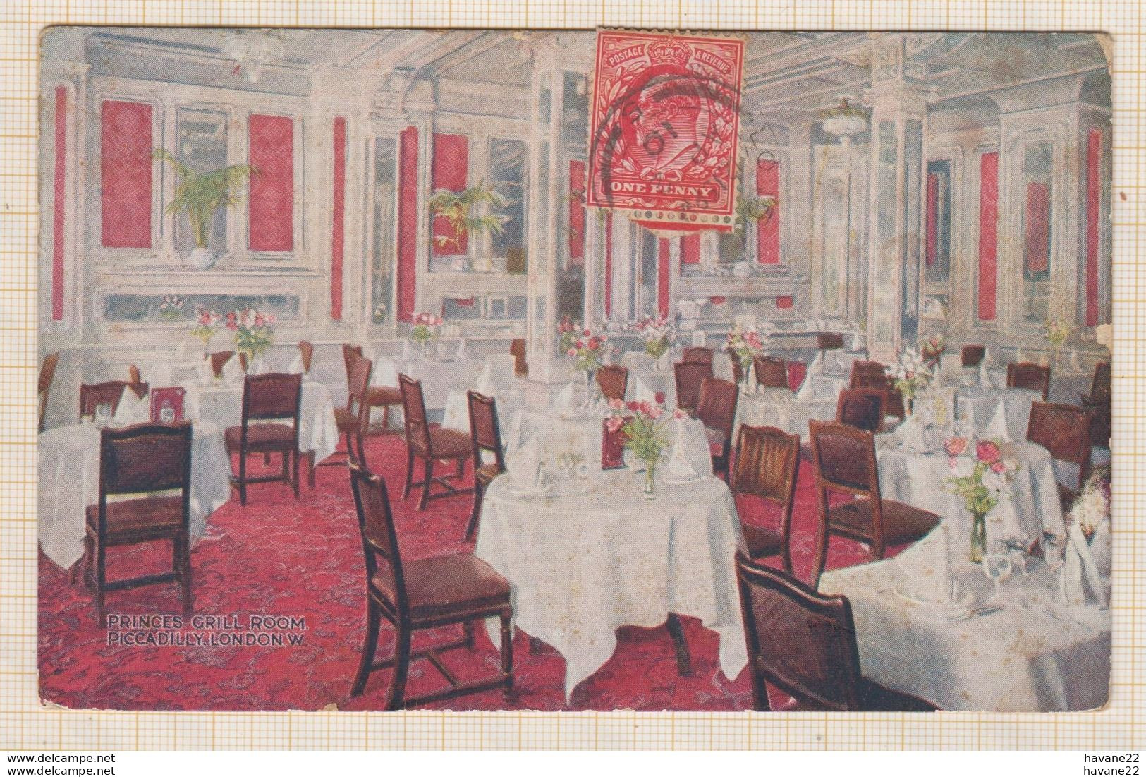 8AK4351 LONDON PRINCE GRILL ROOM PICCADILLY  SCANS - Piccadilly Circus