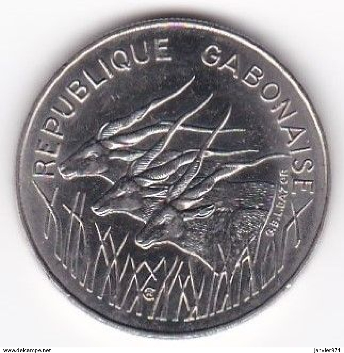 République Gabonaise. 100 Francs 1984 , En Nickel . KM# 13, UNC/ Neuve - Gabon