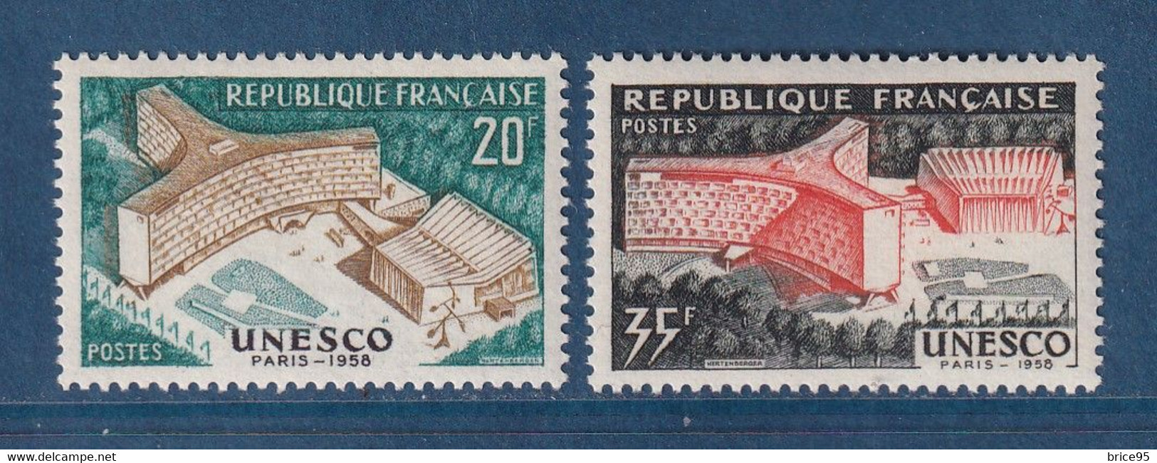 France - YT Nº 1177 Et 1178 ** - Neuf Sans Charnière - 1958 - Unused Stamps