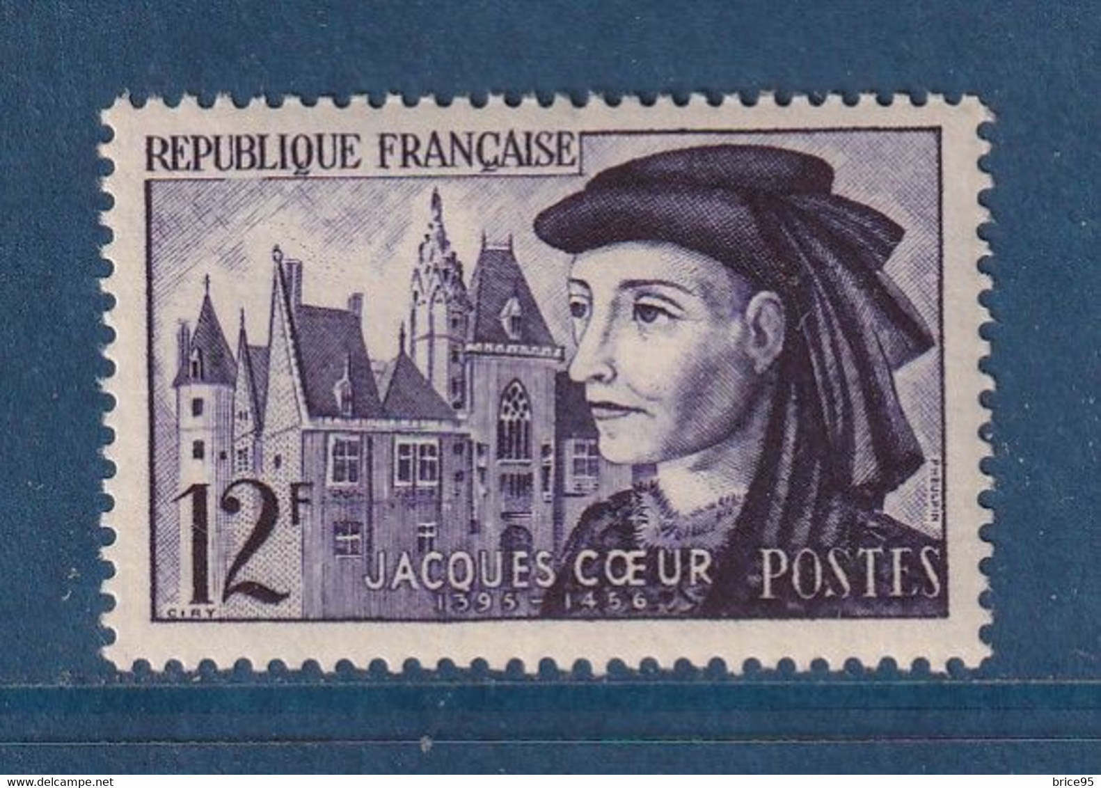 France - YT Nº 1034 ** - Neuf Sans Charnière - 1955 - Unused Stamps