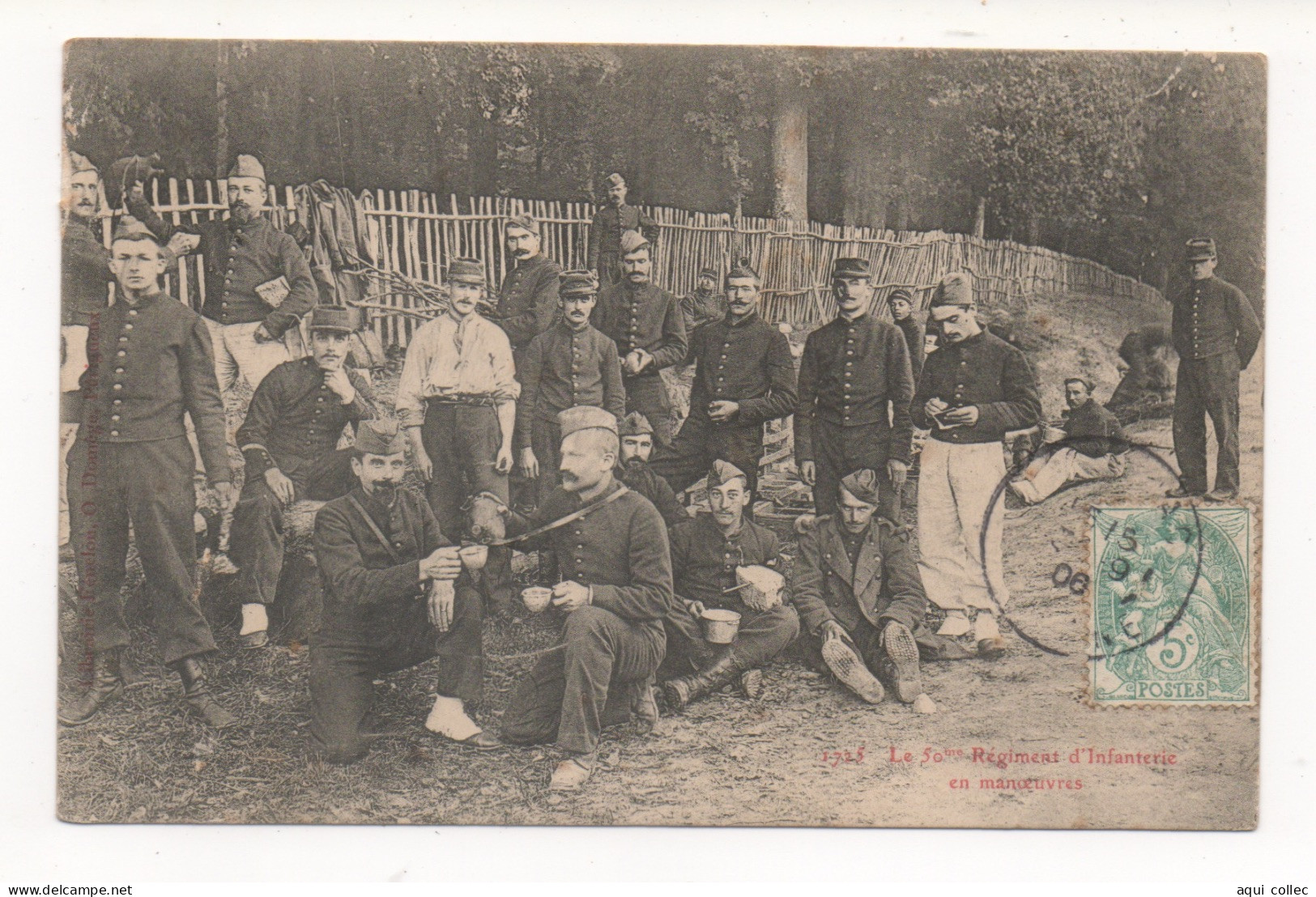 PERIGUEUX    24  DORDOGNE PERIGORD   50e  RÉGIMENT D'INFANTERIE  EN MANOEUVRES - Périgueux