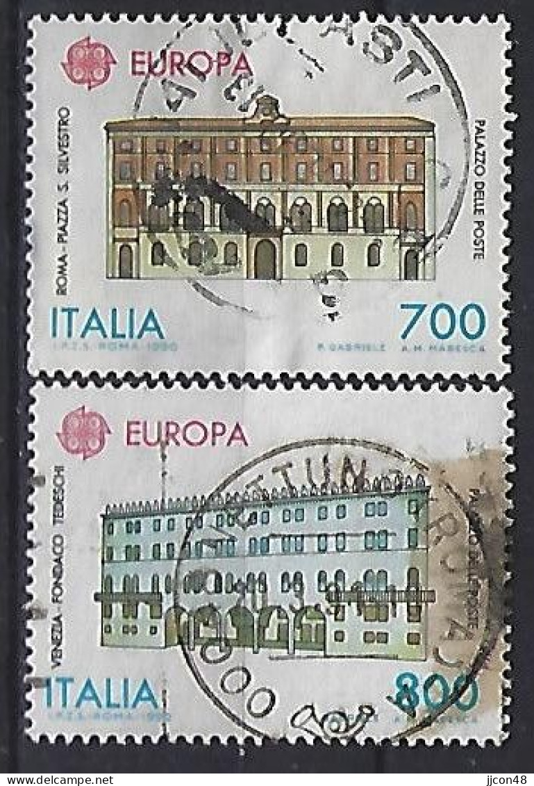 Italy 1990  Europa  (o) Mi.2150-2151 - 1981-90: Oblitérés
