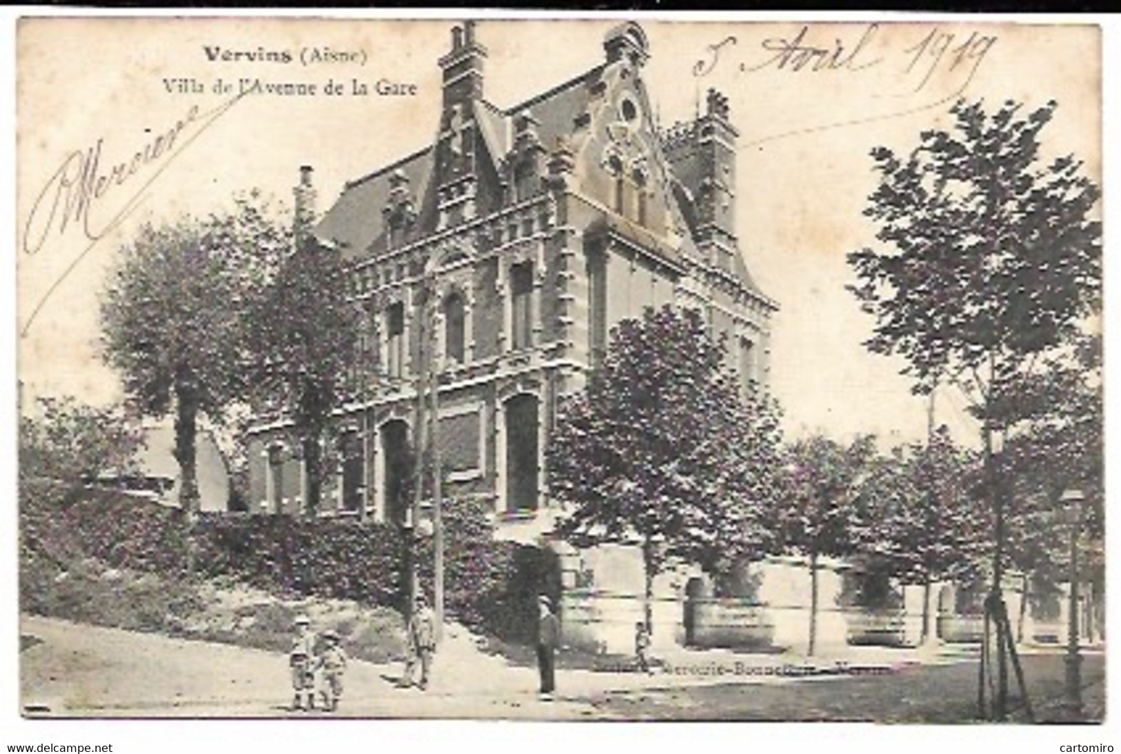 02 Vervins - Villa De L'avenue De La Gare - Vervins