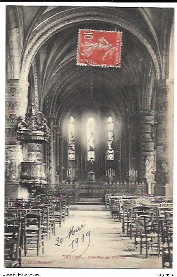 02 Vervins - Intérieur De L'église - Vervins