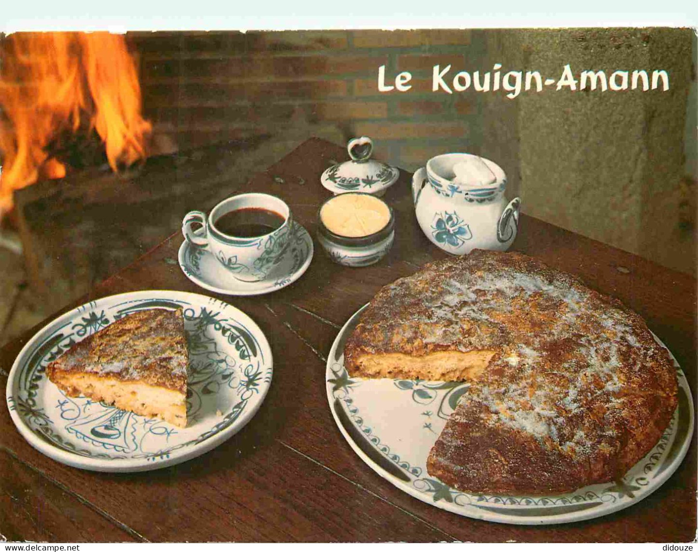 Recettes De Cuisine - Kouign Aman - Bretagne - Gastronomie - CPM - Voir Scans Recto-Verso - Recettes (cuisine)