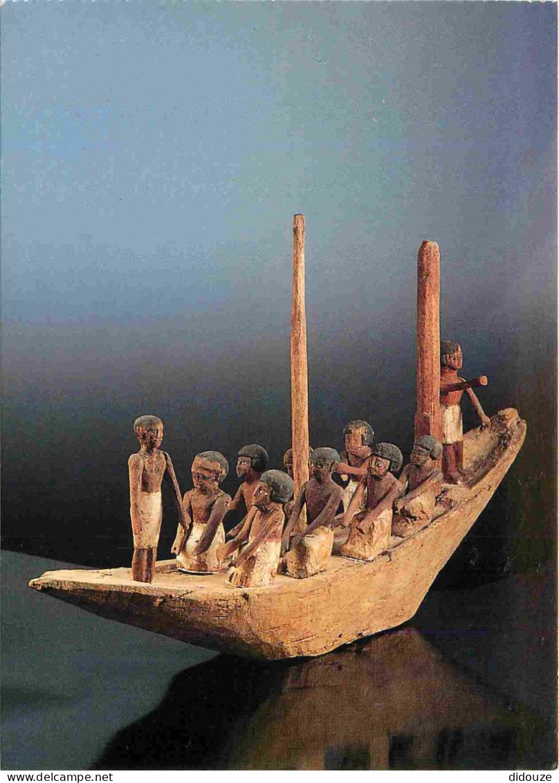 Art - Antiquité - Egypte - Amsterdam Allard Pierson Museum - Modèle D'un Bateau En Bois Vers 2000 Av. J.C - CPM - Carte  - Ancient World