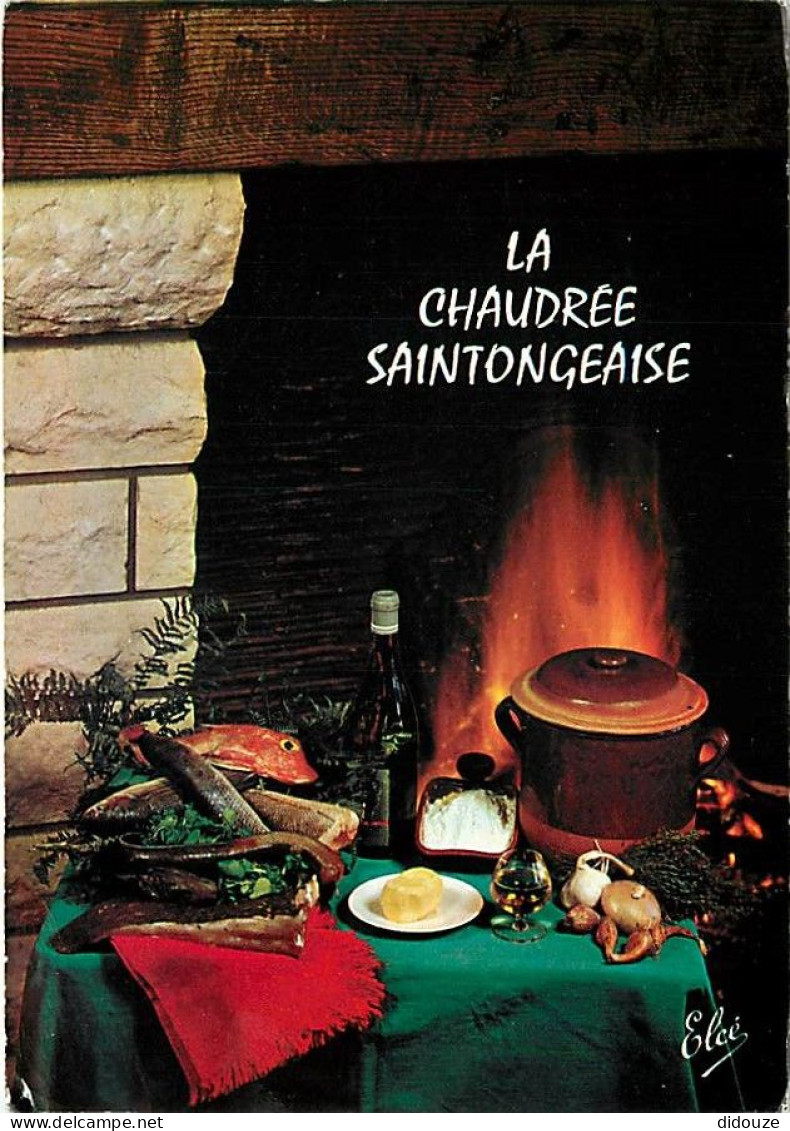Recettes De Cuisine - Chaudrée Saintongeaise - Etat Pli Visible - Gastronomie - CPM - Voir Scans Recto-Verso - Recettes (cuisine)