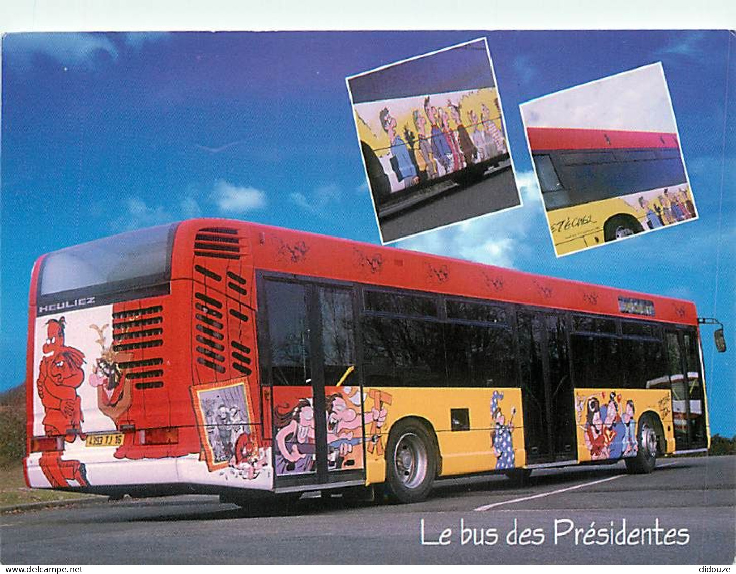 Automobiles - Bus - Autocar - Le Bus Des Présidentes - STGA 2002 - Carte Neuve - CPM - Voir Scans Recto-Verso - Buses & Coaches