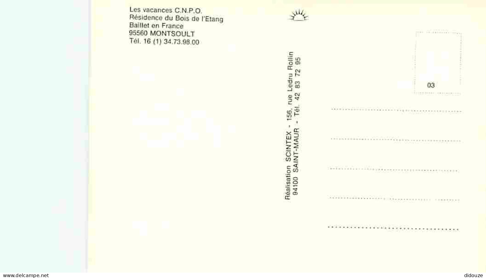 95 - Maffliers - Montsoult - Résidence Du Bois De L'Etang - Multivues - Carte Neuve - CPM - Voir Scans Recto-Verso - Montsoult