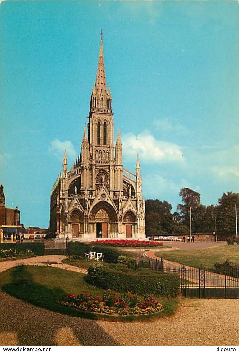 76 - Bonsecours - L'Esplanade Et La Basilique - Fleurs - Carte Neuve - CPM - Voir Scans Recto-Verso - Bonsecours