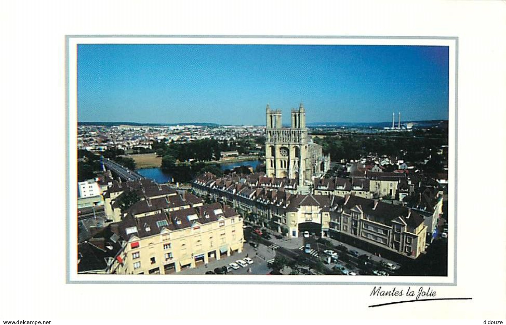 78 - Mantes La Jolie - Vue Générale Du Haut De La Tour Saint-Maclou - CPM - Voir Scans Recto-Verso - Mantes La Jolie