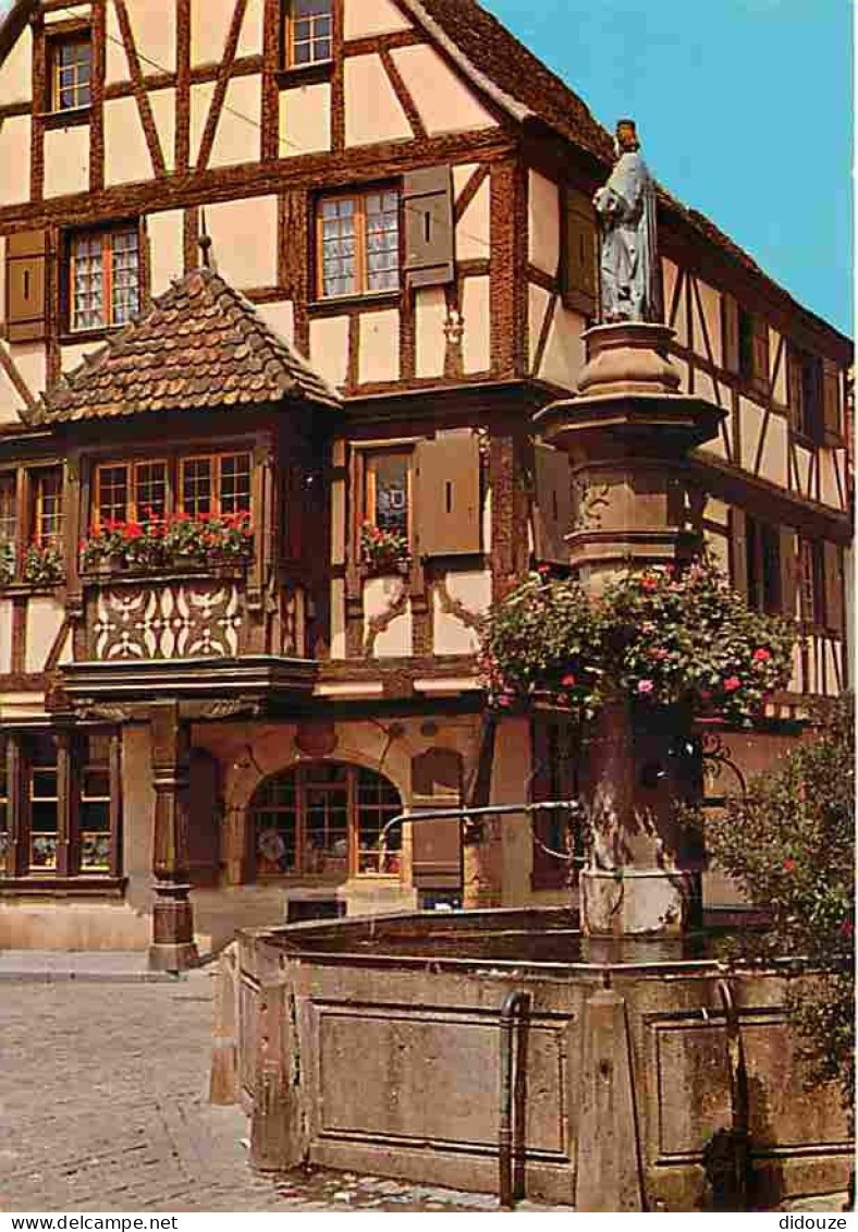 68 - Turckheim - Avec Ses Fontaines Et Ses Vieilles Maisons Fleuries - CPM - Voir Scans Recto-Verso - Turckheim