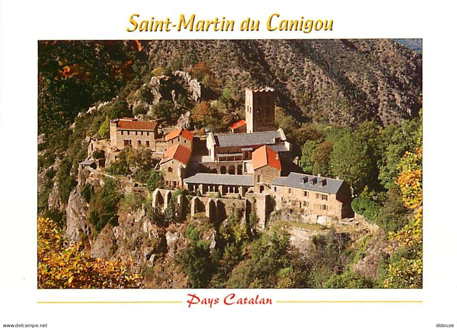 66 - Saint Martin Du Canigou - L'Abbaye - Vue Générale Aérienne - CPM - Voir Scans Recto-Verso - Other & Unclassified