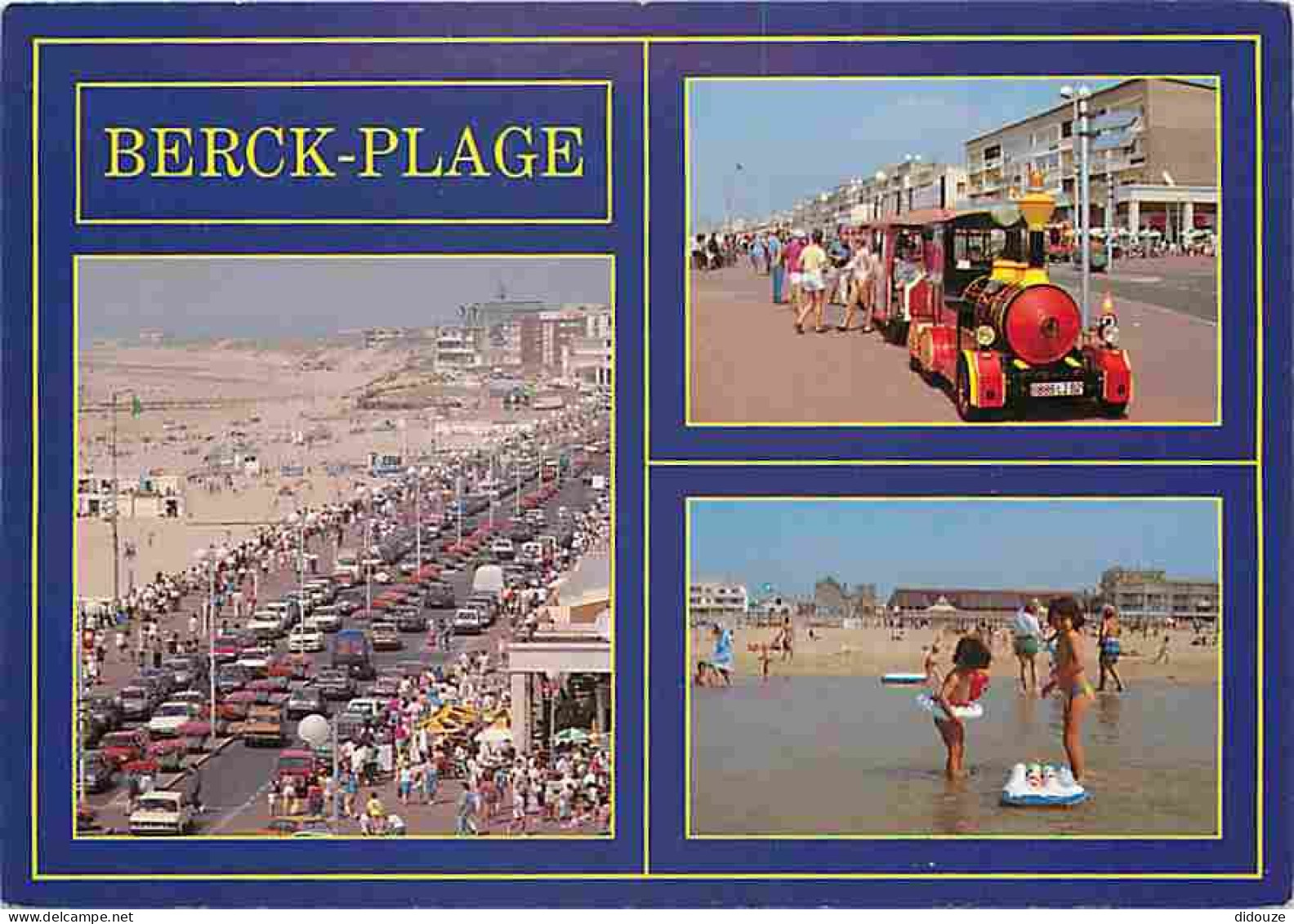 62 - Berck Sur Mer - Multivues - Automobiles - Plage - Petit Train Touristique - Carte Neuve - CPM - Voir Scans Recto-Ve - Berck