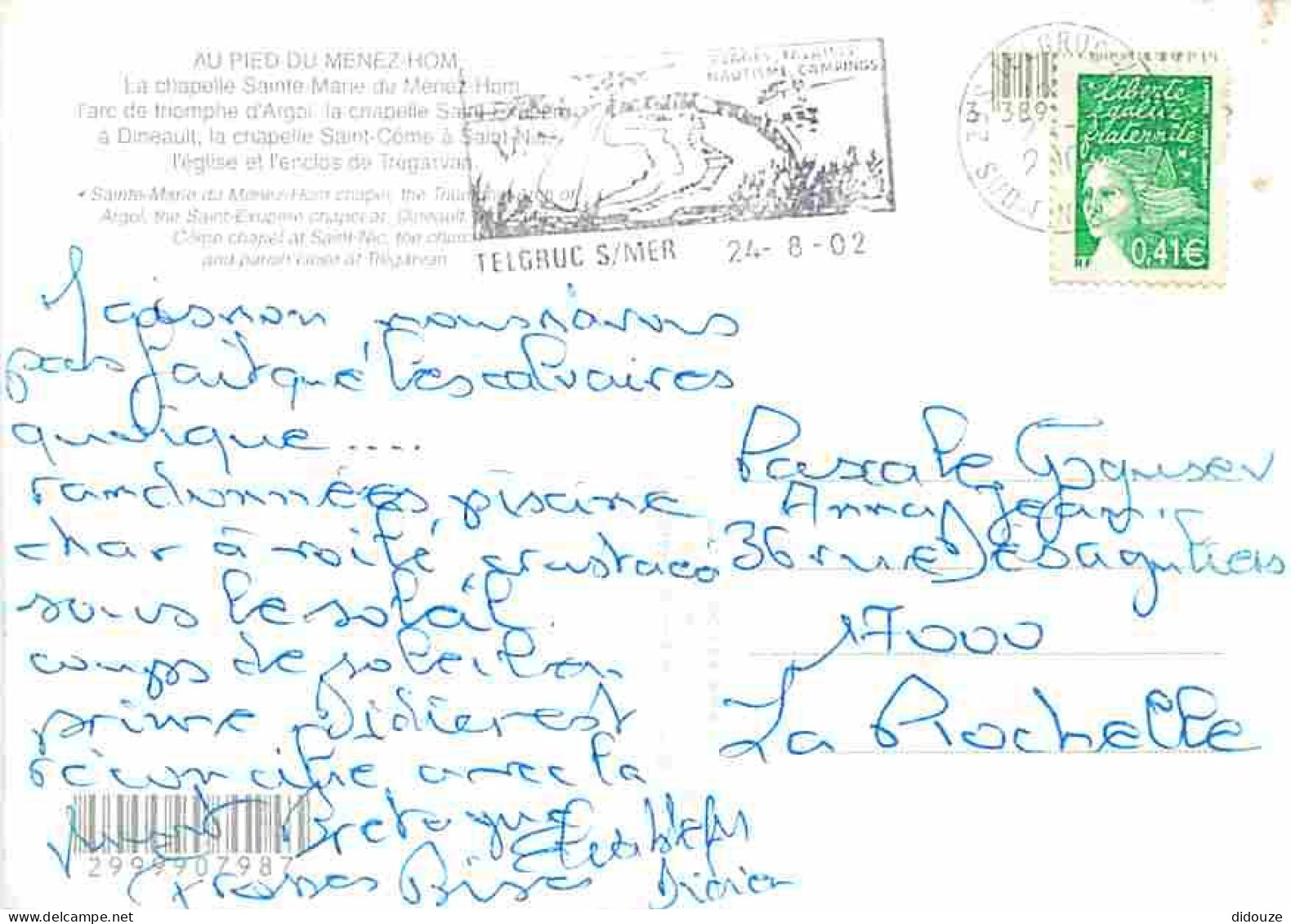 29 - Le Menez-Hom - Multivues - Flamme Postale - Voir Scans Recto Verso  - Autres & Non Classés