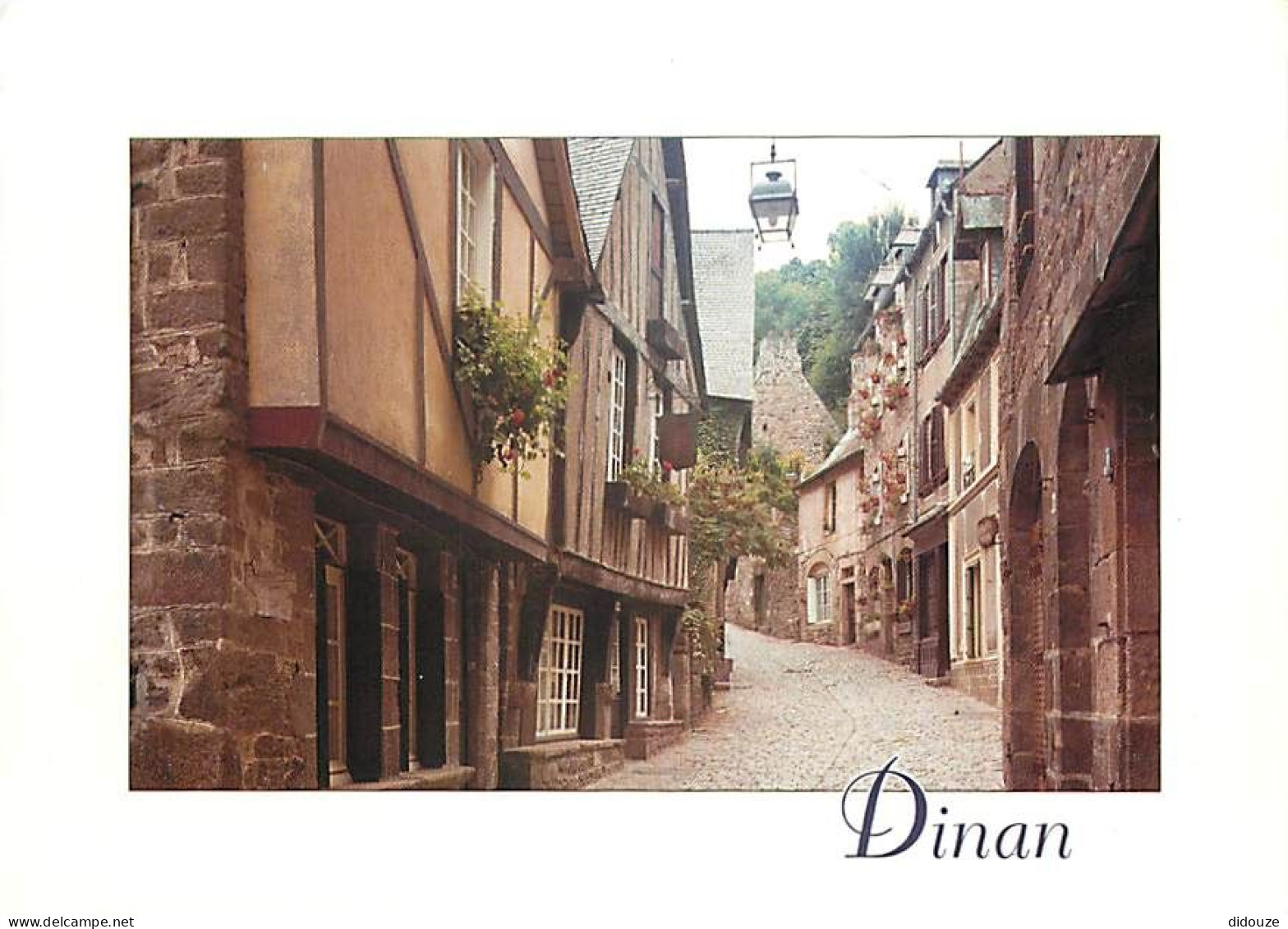 22 - Dinan - Les Vieilles Maisons à Pignons De La Rue Du Jerzual - CPM - Voir Scans Recto-Verso - Dinan