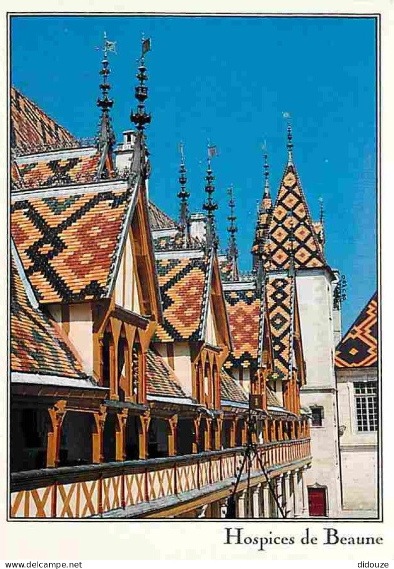 21 - Beaune - L'Hotel Dieu - Le Toit De Tuiles Vernissées Et La Galerie Du Premier étage - Carte Neuve - CPM - Voir Scan - Beaune