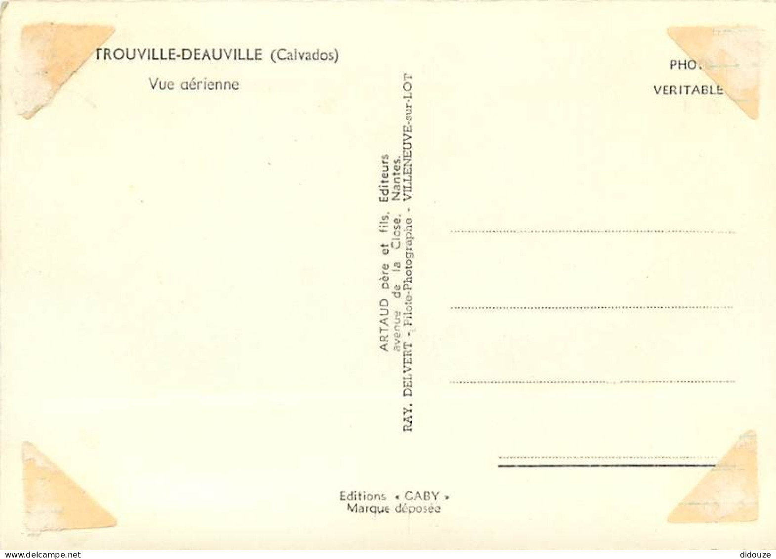 14 - Trouville - Deauville - Vue Aérienne - CPSM Grand Format - CPM - Voir Scans Recto-Verso - Trouville