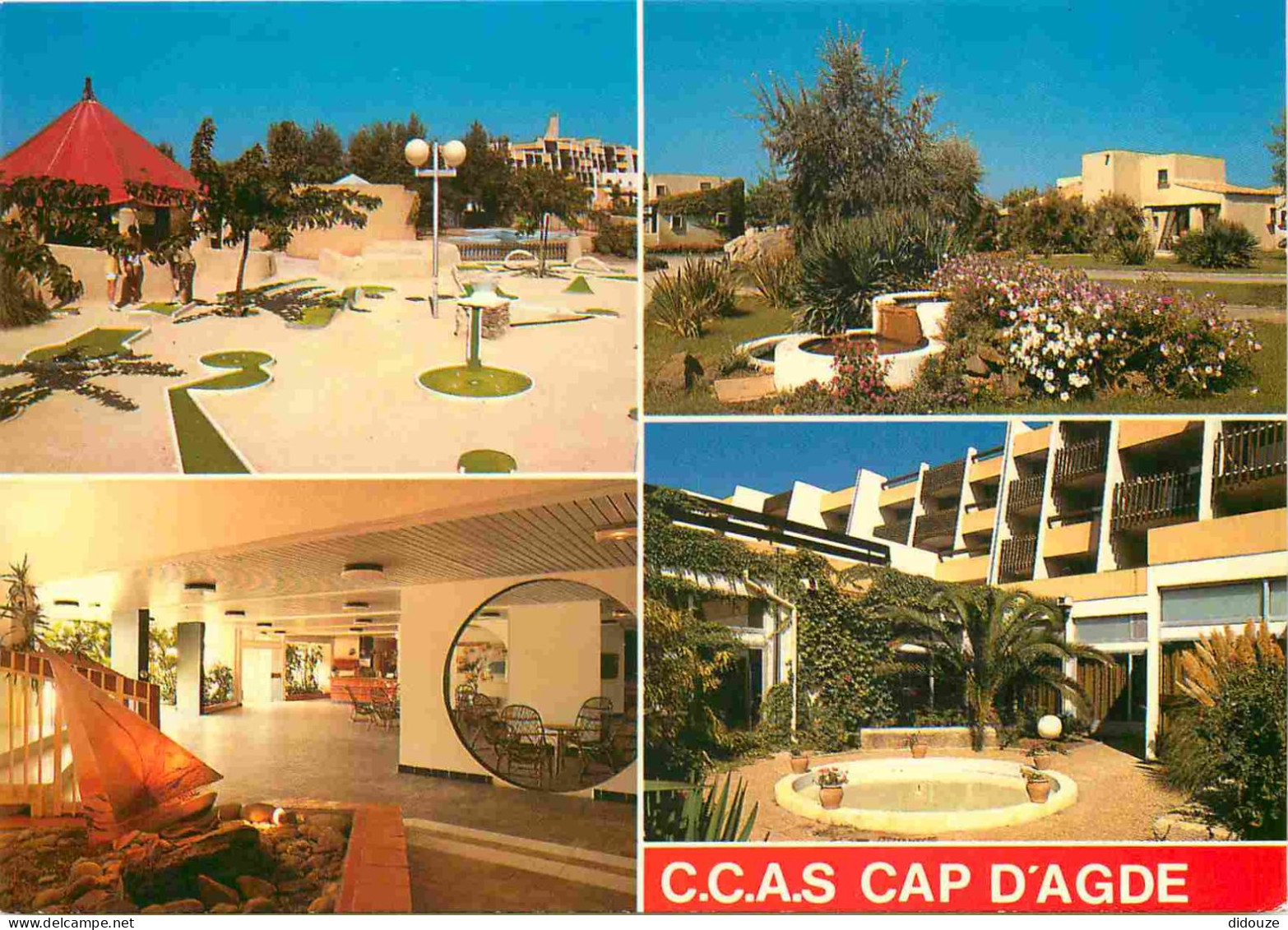 34 - Cap D'Agde - Centre De Vacances C.C.A.S. - Multivues - Immeubles - Architecture - CPM - Voir Scans Recto-Verso - Agde