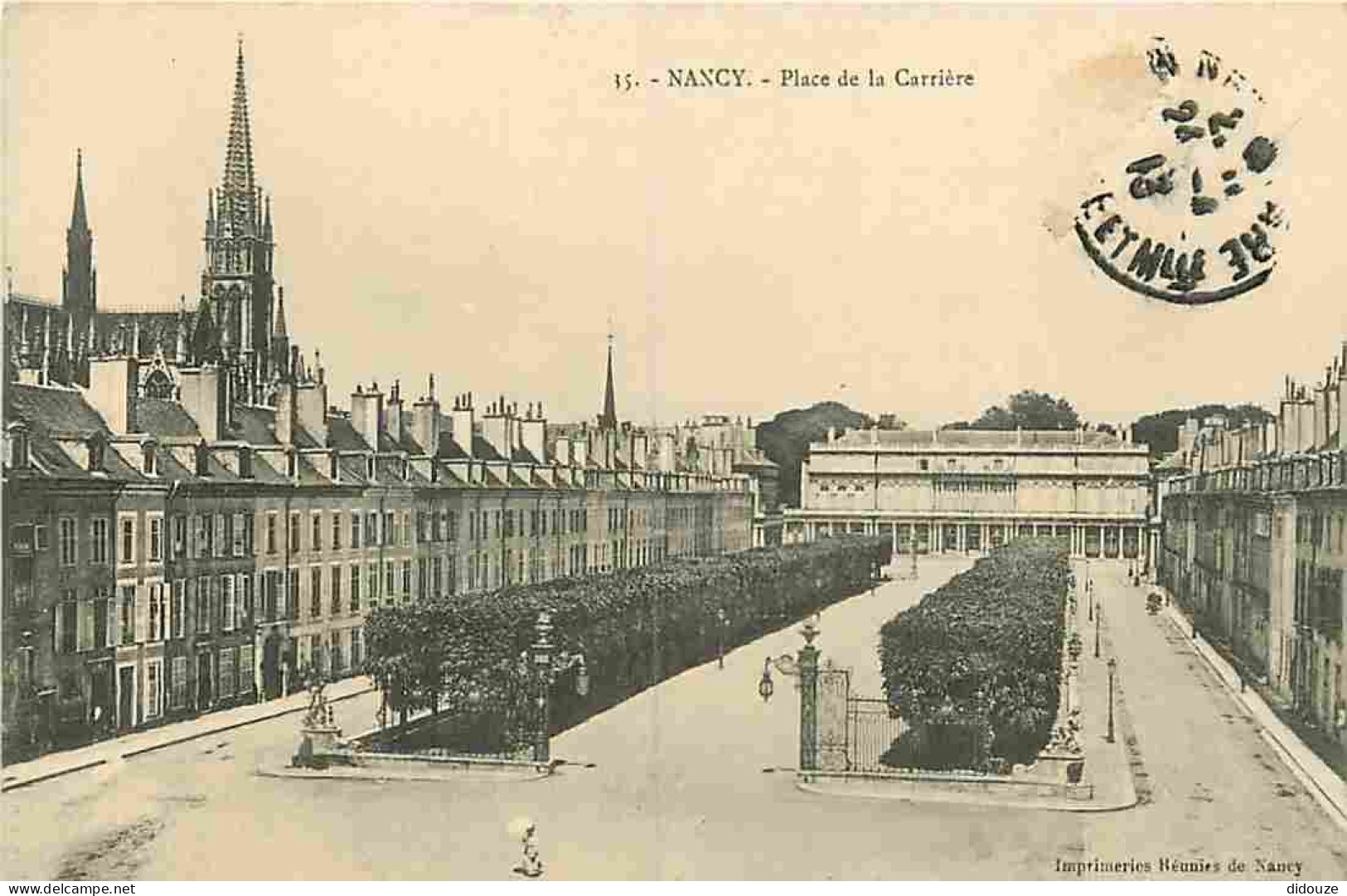 54 - Nancy - Place Carrière - CPA - Voir Scans Recto-Verso - Nancy