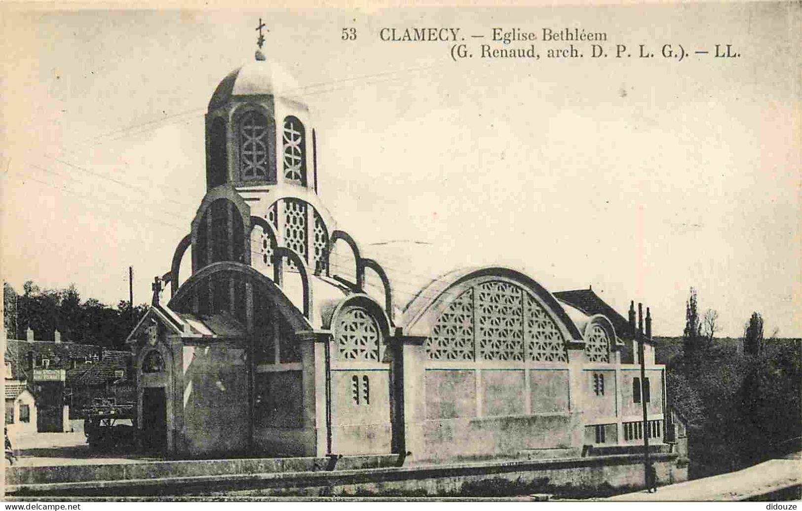 58 - Clamecy - Eglise Bethléem - CPA - Voir Scans Recto-Verso - Clamecy